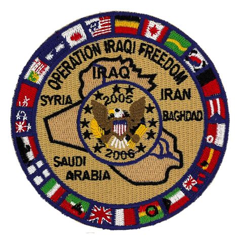 operation iraqi freedom enduring freedom patches flying tigers surplus