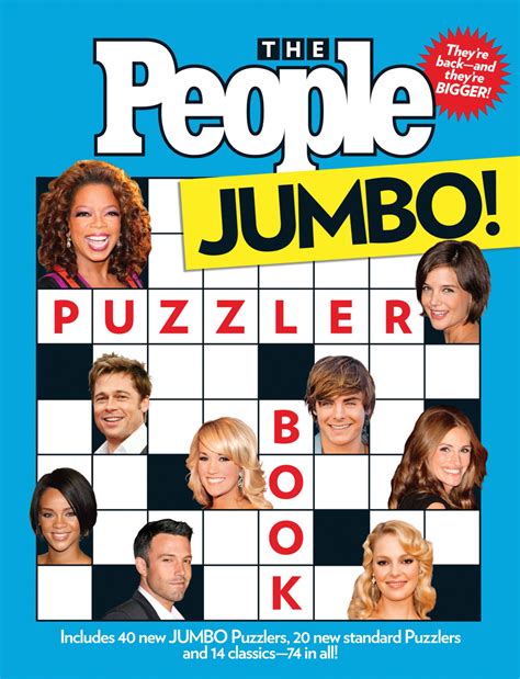 people puzzler book jumbo edition walmartcom