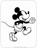 Mickey Mouse Disneyclips Climbing sketch template