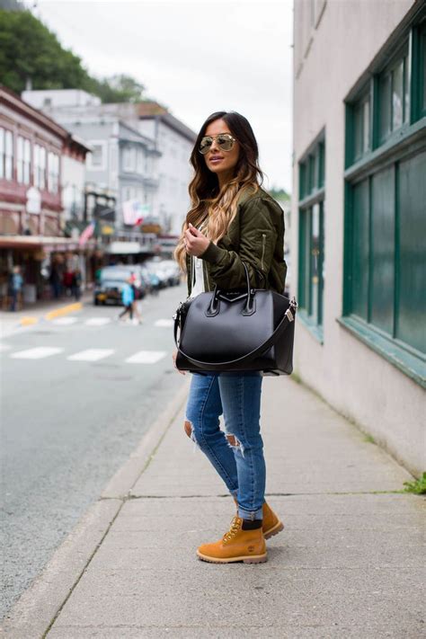 street style timberlands mia mia mine in 2020 timberland outfits