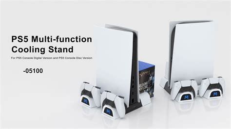 【dobe】multi Functional Vertical Cooling Stand With Controller Charging