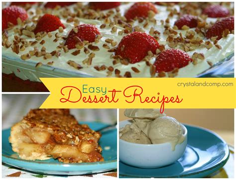 dessert recipes easy recipes