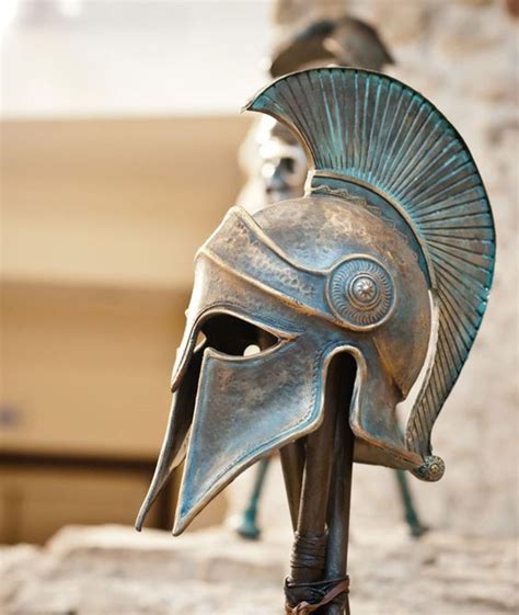 pin  iago hyde  deltamood greek helmet corinthian helmet