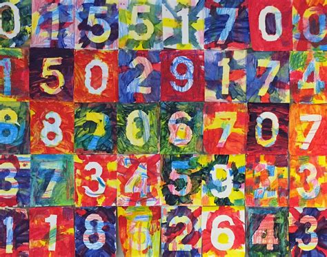 oconnells art room jasper johns numbers