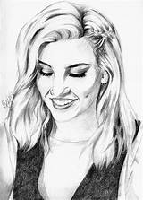 Perrie Edwards sketch template