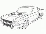 Coloring Pages Car Mustangs Fierce Bird Ford Cars Related sketch template