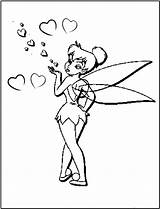 Tinkerbell Coloring Bojanke Trilli Djecu Colorare Valentinovo Valentines Disegni Printanje Gothic Crayola Fairy Wikiclipart Tinker Bestcoloringpagesforkids sketch template