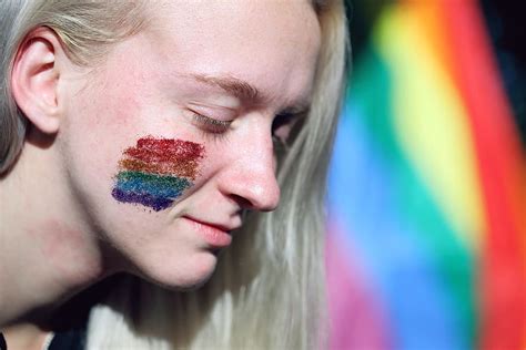 Rainbow Glitter Gay Gay Pride Lgbt Lesbian Transgender Gender