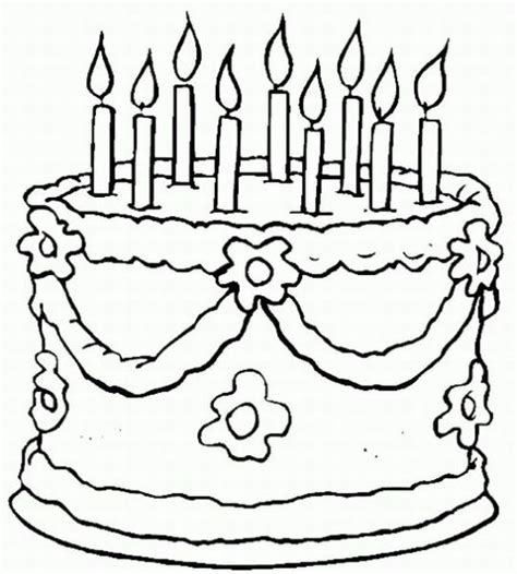 birthday coloring pages learn  coloring