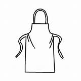 Apron Clipground sketch template