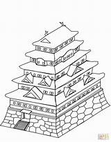 Medieval Diferencias Edo Japonia Burg Openclipart Geeksvgs Kolorowanka Kleurplaten Japoneses Supercoloring Eltz Zamek Castelos Colorear Japoński Drukuj sketch template