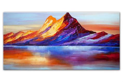 painting  sale mountain abstract painting