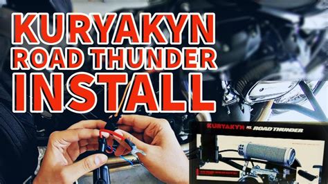 kuryakyn road thunder install  wire tap instructions youtube