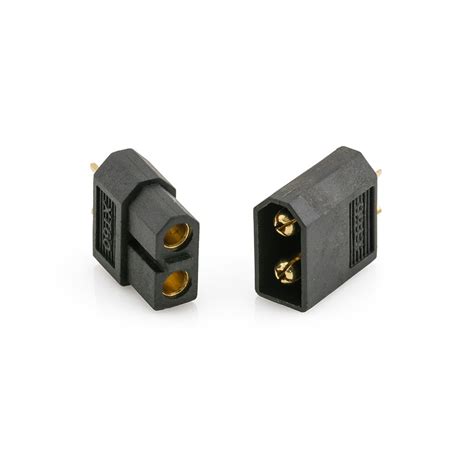 black xt power connectors  pair