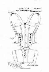 Corsets sketch template
