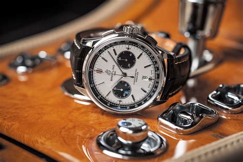 breitling introduces    premier collection classical styling