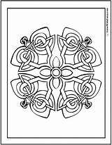 Celtic Coloring Pages Cross Designs Printable Decorative Irish Butterflies Colorwithfuzzy Scottish Adults Wheel Patterns Print Gaelic Flower Adult Choose Board sketch template