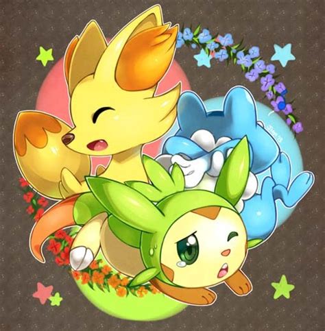 fennekin froakie and chespin