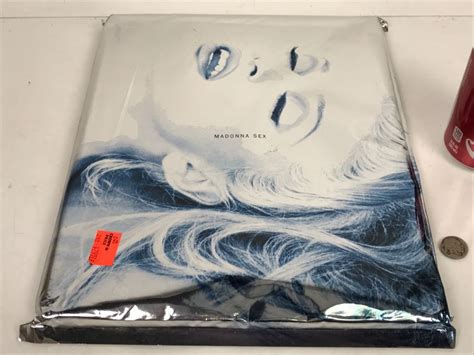 Foil Sealed Copy Of Madonna Sex Book Warner Books