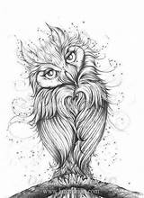 Tattoo Hibou Hiboux Owls Kleurplaten Print Kleurplaat Uiltjes Schattige Buho Odwiedź sketch template