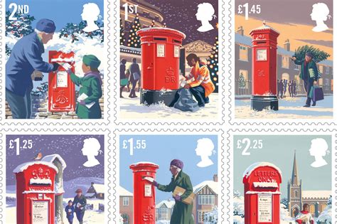 royal mail reveals  years christmas stamps london evening standard