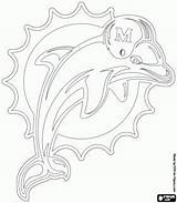 Logo Dolphins Coloring Miami Nfl Football Printable Pages Dolphin Team American Florida Discover Division Afc Helmet Stencils sketch template