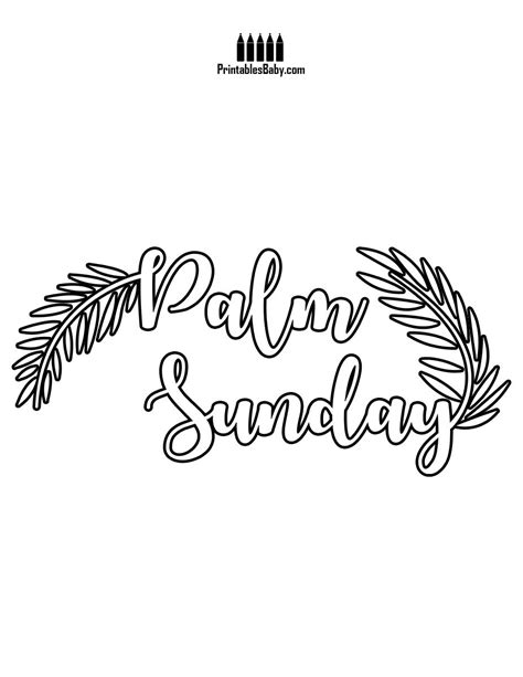 palm leaves printables baby  printable posters  coloring pages
