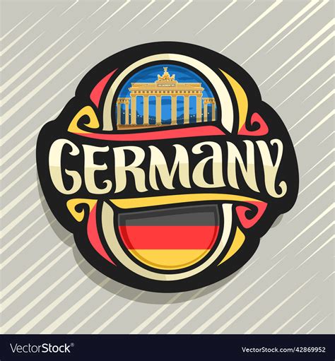 logo  germany royalty  vector image vectorstock