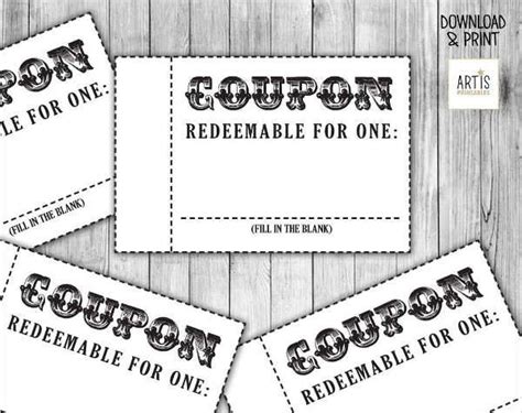 coupon templates psd ai indesign word design trends