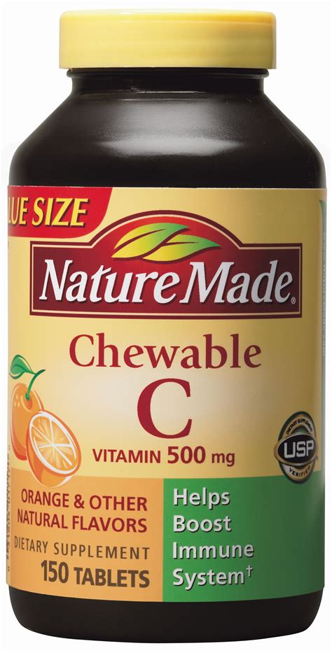 nature  chewable vitamin   mg  tablets health wellness vitamins supplements