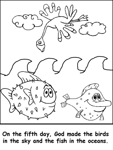 days  creation coloring pages   days  creation
