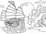 Coloring Pages Transportation Transport Water Colouring Getcolorings Color Print Means Related sketch template