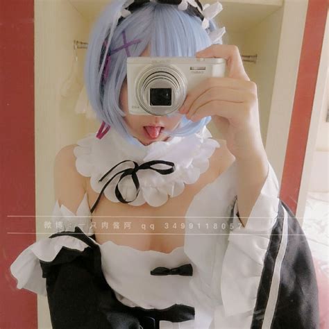 beautiful rem ero cosplay has the perfect figure sankaku