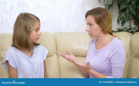 Mom And Daughter Relationship Concept Mother And Teenage Daughter