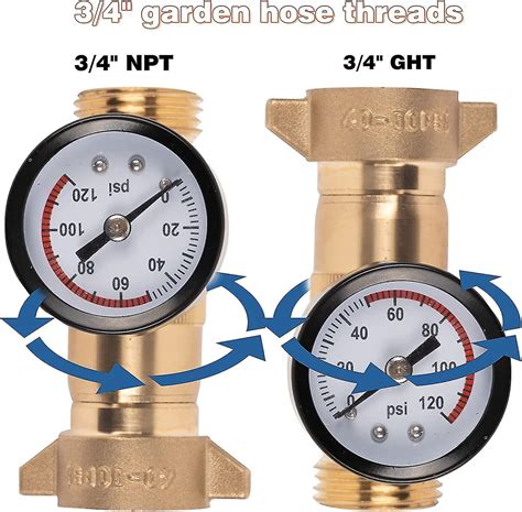 brass rv water pressure regulator lead   flow rv water regulator  filter screen