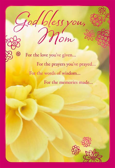 love you ve given religious birthday card for mom greeting cards