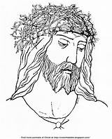 Crown Coloring King True Jesus Thorns Color Bible Wears Description His sketch template