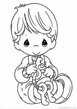 Moments Precious Coloring Pages Baby Printables Printable sketch template