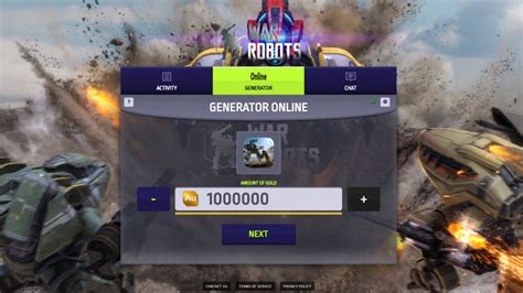 war robots hack mod  gold  silver game  generator