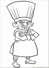 Ratatouille Coloring Pages Skinner Angry Colouring Popular Getdrawings Comments Categories Coloringhome Silhouettes Books sketch template