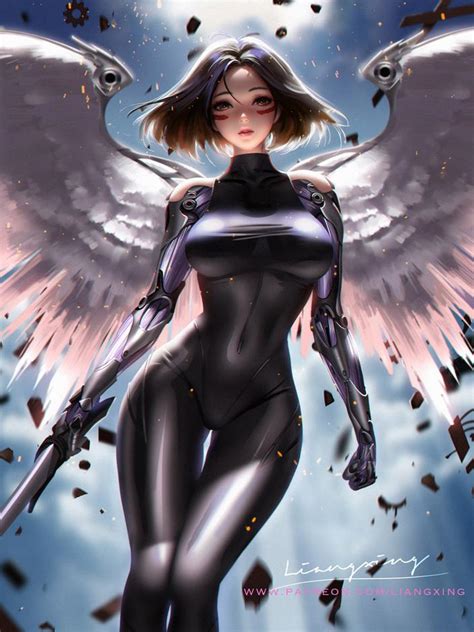 Battle Angel Alita ~ Alita Fan Art By Liang Xing Nerd Porn