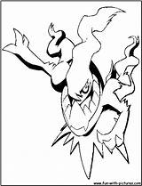 Darkrai Coloring Pages Pokemon Bubakids Thousand Regarding Line sketch template