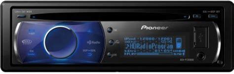 pioneer deh phd cd receiver  hd radio oel display  ipod control single din receiver