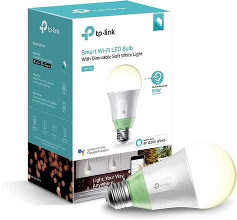 tp link lb dimmable led wifi smart light bulb  equivalent tunable white vegas modern