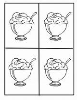 Warhol Project Vorlage Worksheets Templates Soup Sundae Sundaes Artist sketch template