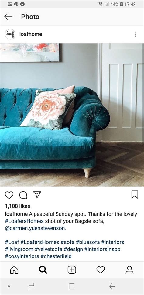 chair colour blue sofa living room velvet sofa