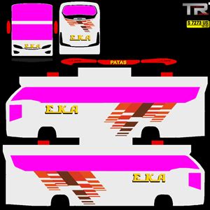 kumpulan livery bus avante mod bussid  mbs team