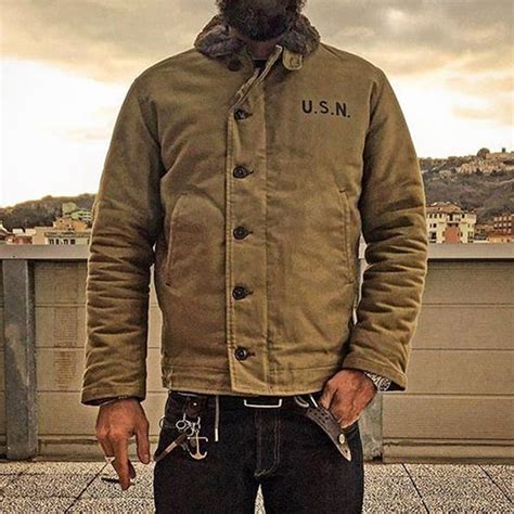 2019 Non Stock Khaki N 1 Deck Jacket Vintage Usn Military