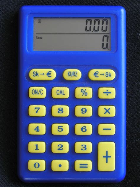euro calculator  photo  freeimages