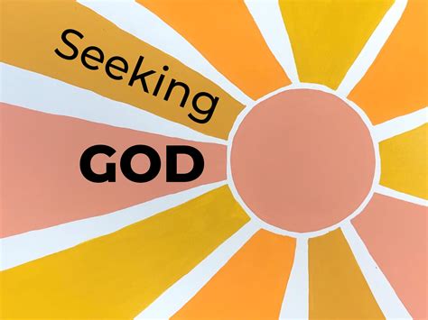 seeking god focus